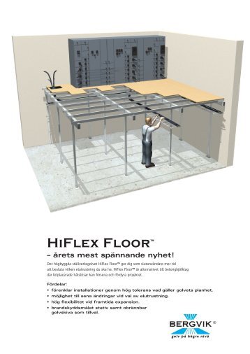 produktblad hiflex - Bergvik Flooring