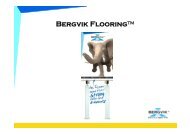 Bergvik Iso Floor vs standard flooring EU_EMEA