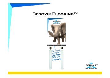 Bergvik Iso Floor vs standard flooring EU_EMEA