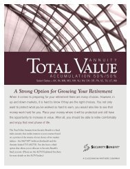 Select States - Total Value Annuity