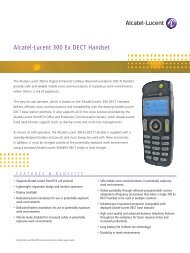 Alcatel-Lucent 300 Ex DECT Handset - Adventus