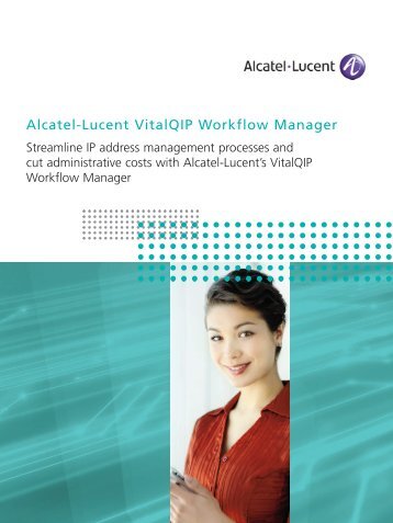 Alcatel-Lucent VitalQIP Workflow Manager