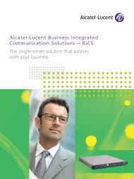 Alcatel-Lucent Business integrated ... - MER ICT Groep