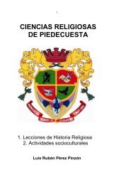 Colección Ciencias de Piedecuesta: Tomo 4 Ciencias Religiosas de Piedecuesta. 