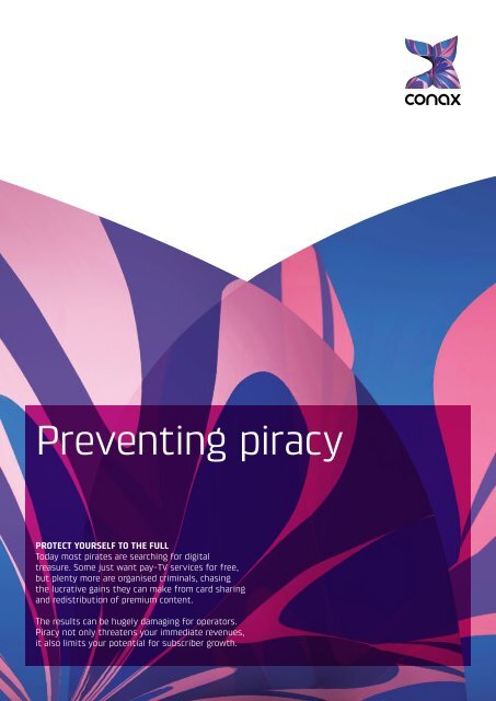 Preventing piracy - Conax