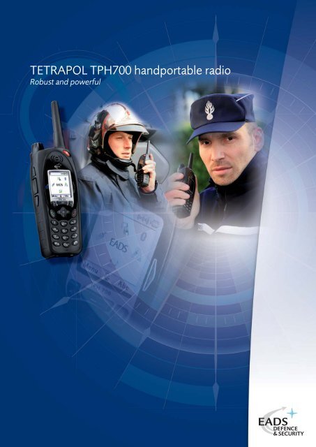 TPH700 handportable Tetrapol radio