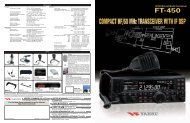 Page 1 - Sp r t HF150 MHz All Mode Transcelver General Receiver ...