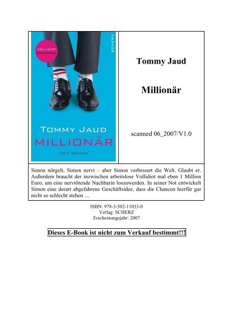 Tommy Jaud Millionär