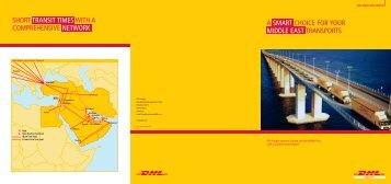 DHL Middle East Brochure