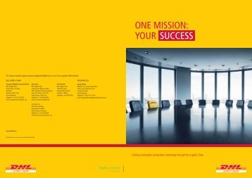 Download DHL Supply Chain Brochure