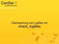 check_logfiles - Nagios-Wiki