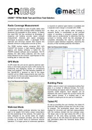 CRIBS(TM) TETRA Walk-Test and Drive-Test Solution.pub - Critical ...