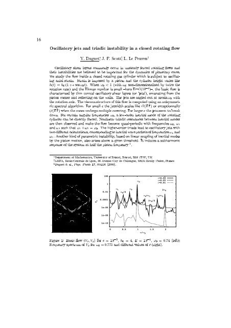 Abstracts - KTH Mechanics