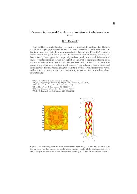 Abstracts - KTH Mechanics