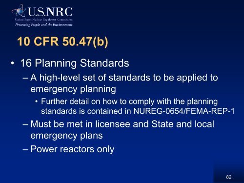 Session 3_NRC Fundamentals of Emergency ... - National REP