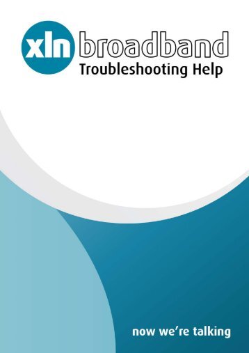 Broadband Troubleshooting Guide -  XLN Telecom