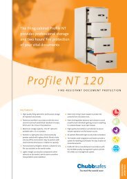 Profile NT 120 - Chubb Safes