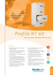 Profile NT 60 - Chubb Safes
