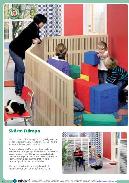 Skola / FÃ¶rskola / Fritidshem - Edsbyn Inredningar