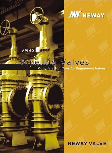 Pipeline Valve - newayvalve.com.br