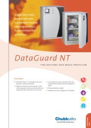 DataGuard NT - Chubb Safes