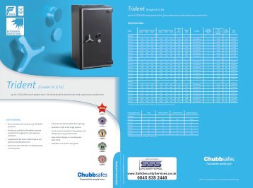 Trident (Grades IV, V, VI) - Chubb Safes