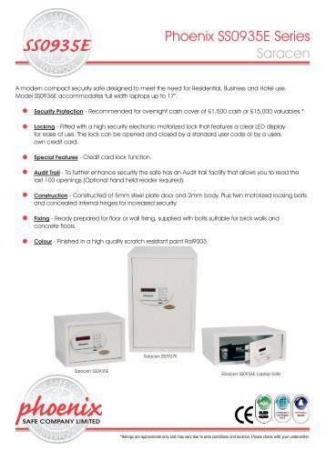 PDF Data Sheet - Safe Runner