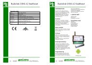 Radiolink GSM-A2 Snabbstart r5.pub - Framtidshuset