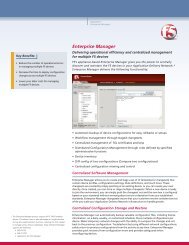 Enterprise Manager (EM) Datasheet
