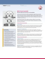 BIG-IP Link Controller Datasheet - COMPUTERLINKS CH