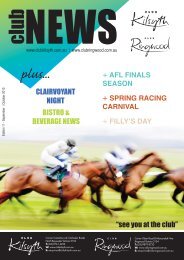 Spring Racing - Club Kilsyth