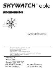 JDC Eole Instruction Manual - NTech USA