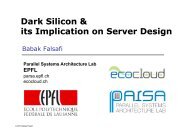 dark silicon.pptx - PARSA - EPFL