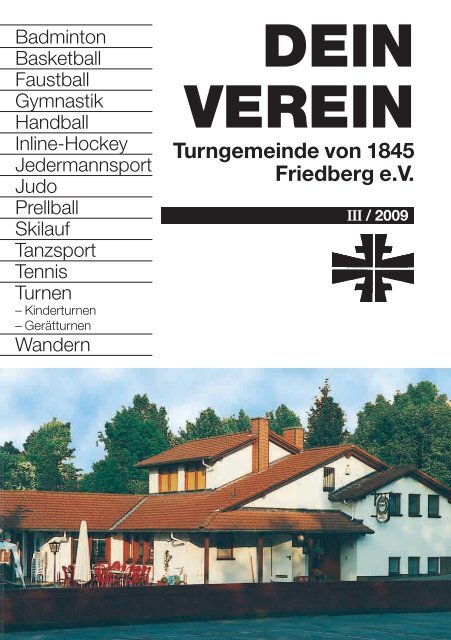 Dein Verein - Turngemeinde von 1845 Friedberg eV