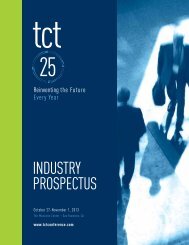 INduSTRY PROSPECTuS - TCT