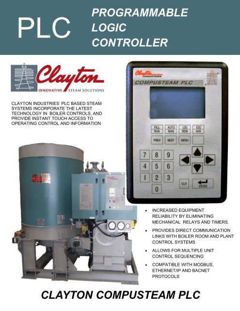 PLC Control - Clayton Industries