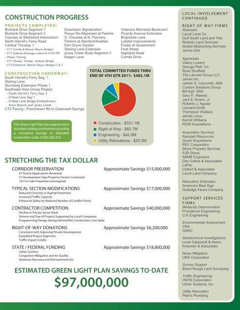 The Green Light Plan