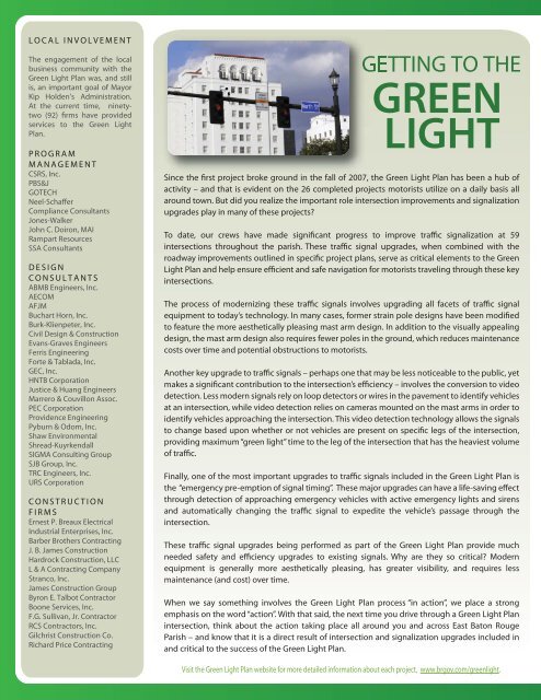 The Green Light Plan - CSRS