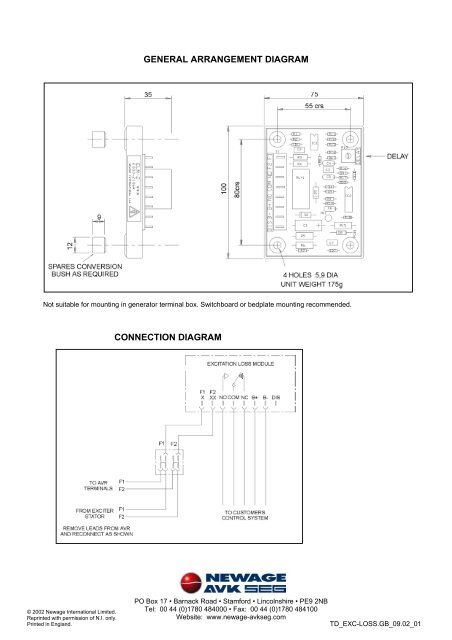 Excitation Loss Module - Frontier Power Products