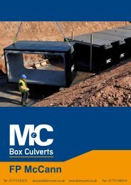 Box Culverts - FP McCann Ltd