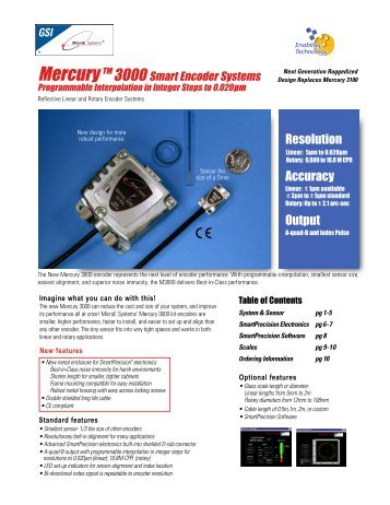 Data Sheet - MicroE Systems