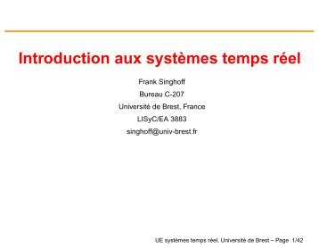 Introduction aux systÃ¨mes temps rÃ©el