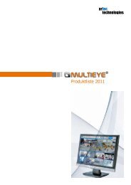 artec Multieye Produktliste - OptoPrecision