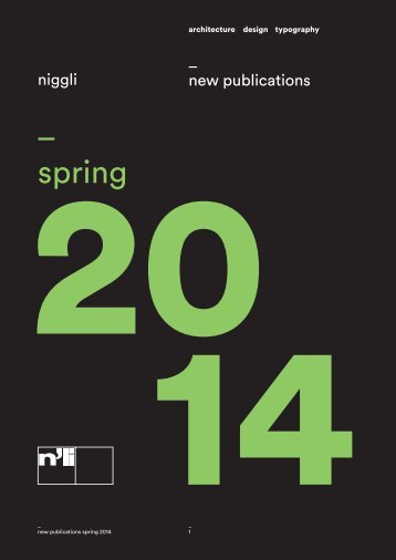 _ spring - Niggli Verlag