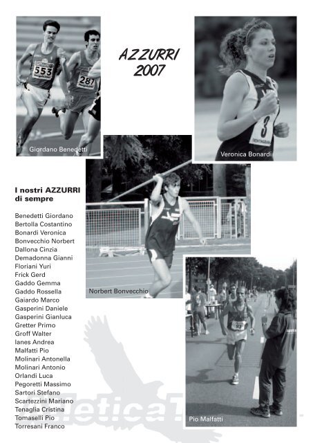 Annuario 2007 - Atletica Trento CMB
