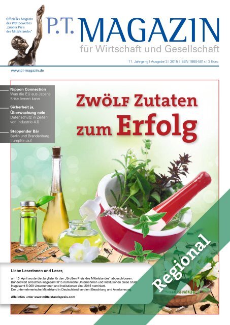 P.T.MAGAZIN 03/2015 - Regional