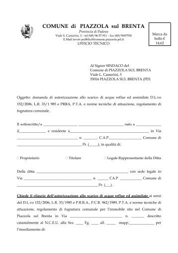 validita autorizzazione allo scarico acque reflue