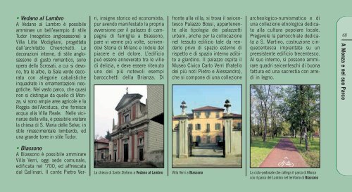 Itinerari turistici in bicicletta - VisitBrianza