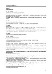 lunes 7 de mayo - Congreso Internacional Orbis Tertius de TeorÃ­a y ...