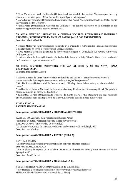 lunes 7 de mayo - Congreso Internacional Orbis Tertius de TeorÃ­a y ...